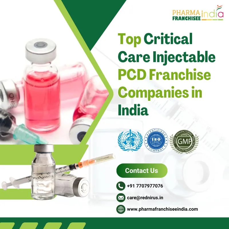 Top Critical Care Injectable PCD Franchise Companies in India
