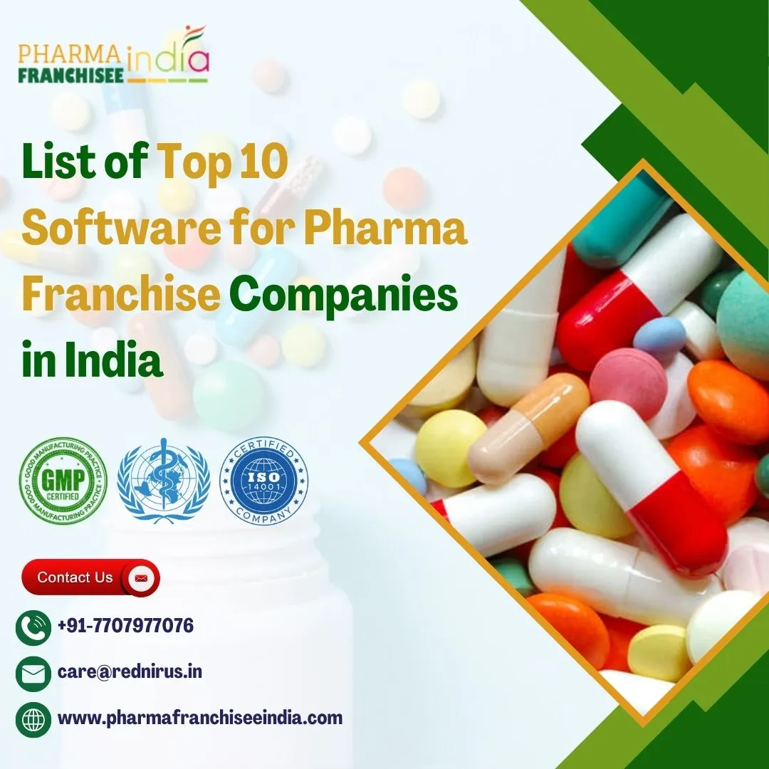 Top 10 Software for Pharma Franchise Companies in India