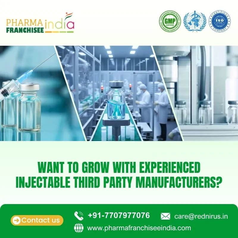 Want to Grow with Experienced Injectable Third Party Manufacturers?