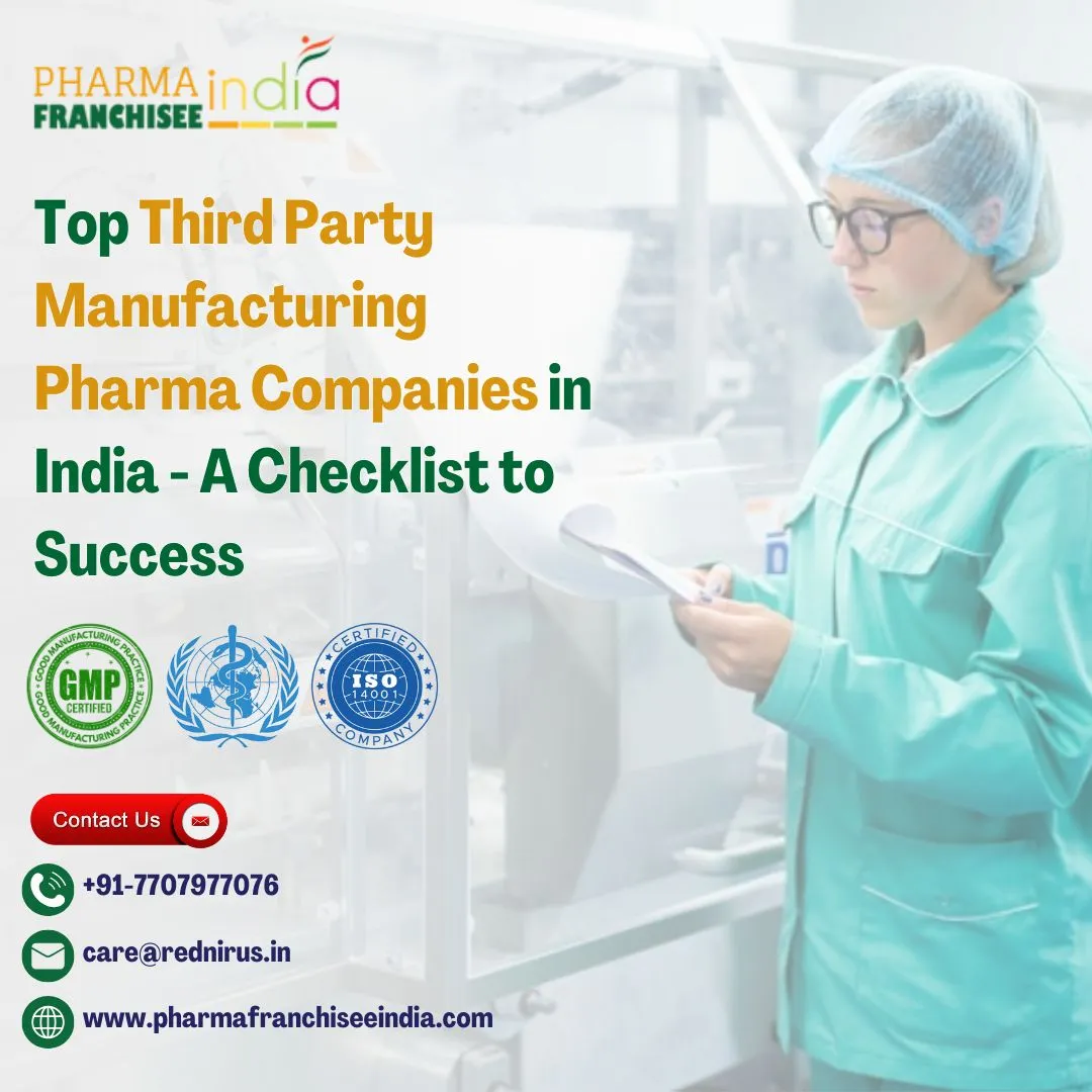 Top Third Party Manufacturing Pharma Companies in India