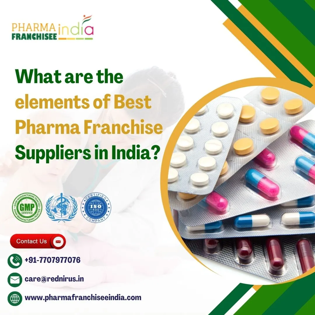 What are the elements of Best Pharma Franchise Suppliers in India?