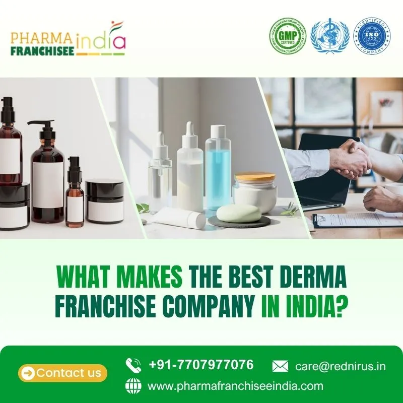 What Makes the Best Derma Franchise Company in India?