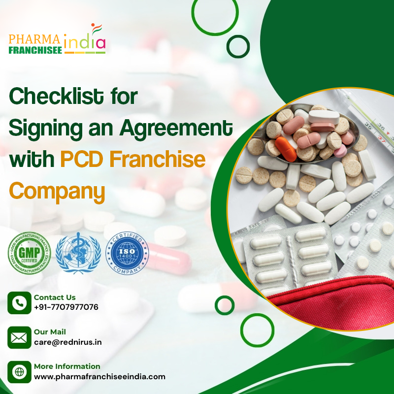 Checklist for Signing an Agreement with PCD Franchise Company