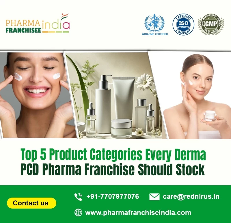 Top 5 Product Categories Every Derma PCD Pharma Franchise Should Stock